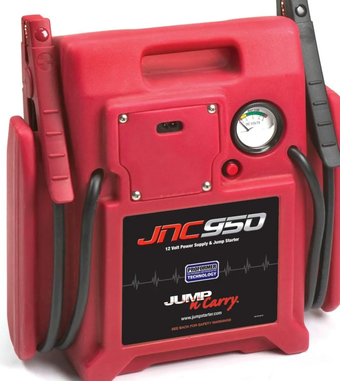 Clore Automotive Jump-N-Carry 2000 Peak Amp 12V Jump Starter (JNC950)