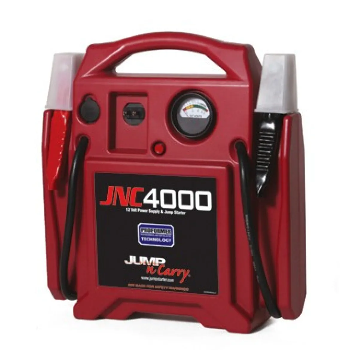 Clore Automotive Jump-N-Carry 1100 Peak Amp 12V Jump Starter (JNC4000)