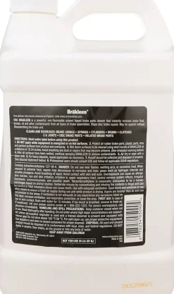 CRC Industries Brake Cleaner Bottle, Gallon (05090)