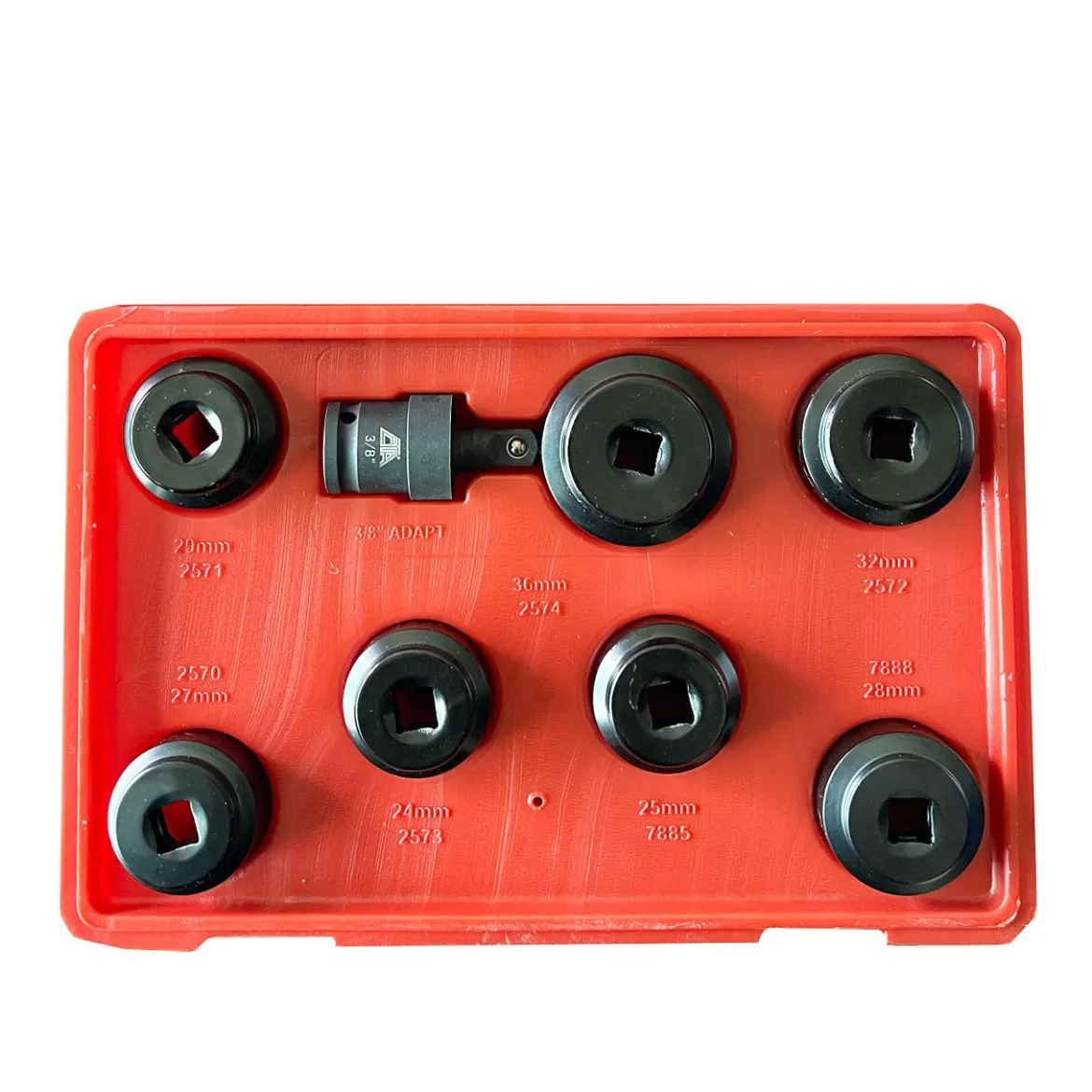 CTA Tools 8 Pc. Low Profile Oil Cap Socket Set (7440)