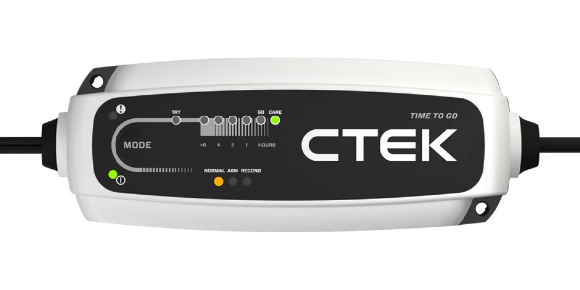 CTEK CT5 Time To Go 12V 4.3A Battery Charger (40-255)