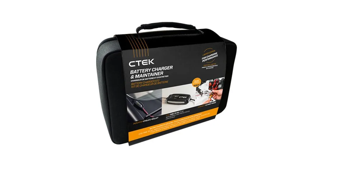 CTEK CT5 Time To Go 12V Battery Charger Kit (40-687)