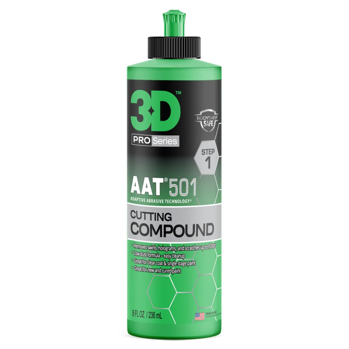 3D AAT 501 Cutting Compound 8 oz (501OZ08)