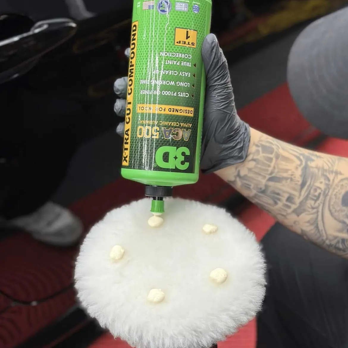 3D ACA 500 X-Tra Cut Compound 32 oz (500OZ32)