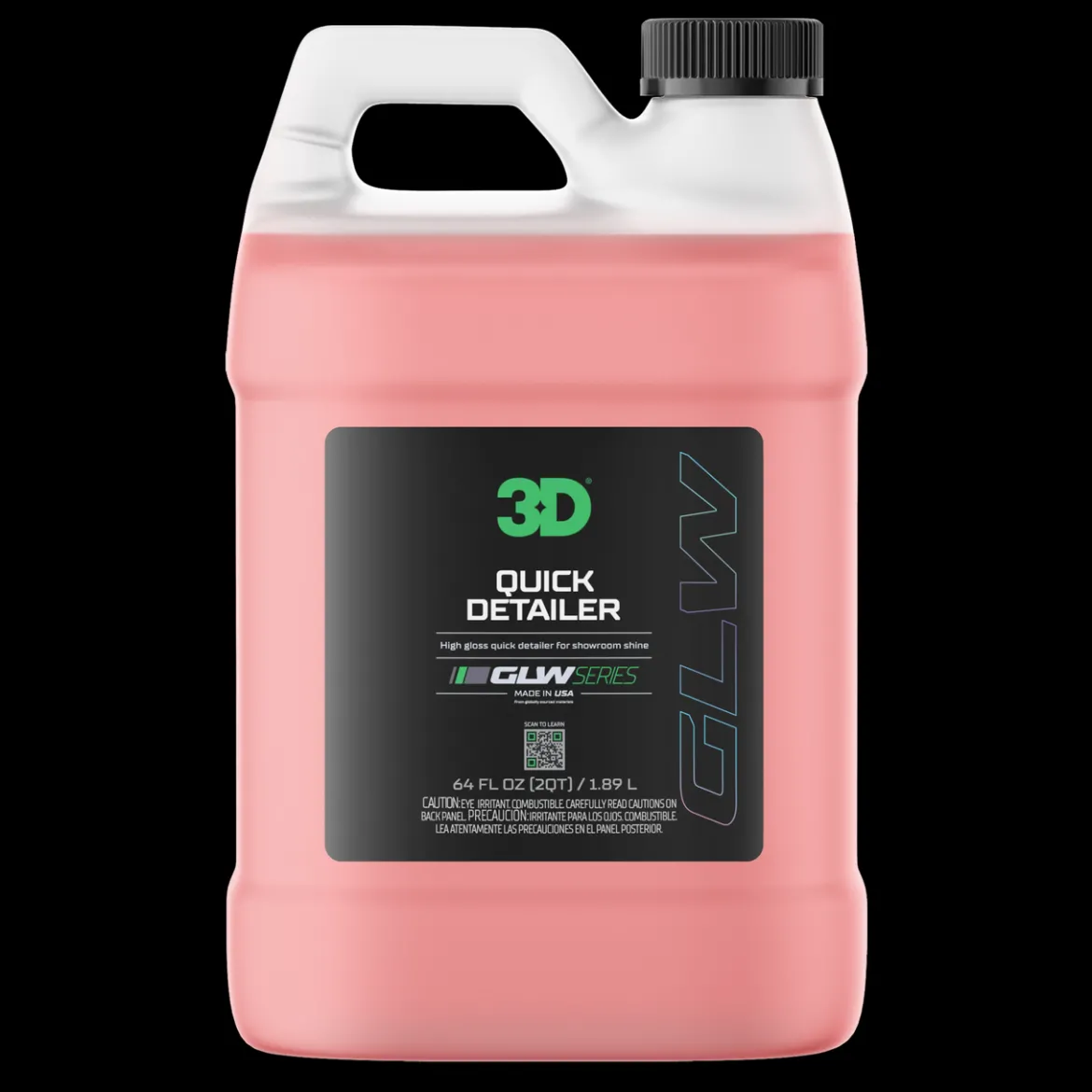 3D GLW Series Quick Detailer 64 oz (357OZ64)