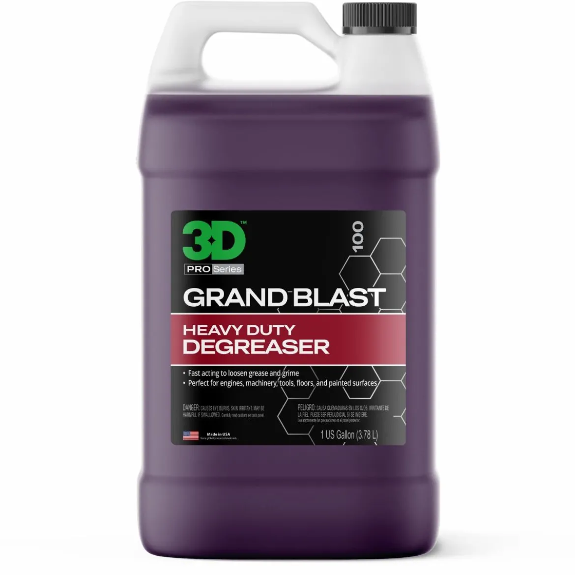 3D Grand Blast Heavy Duty Degreaser 1 Gallon (100G01)