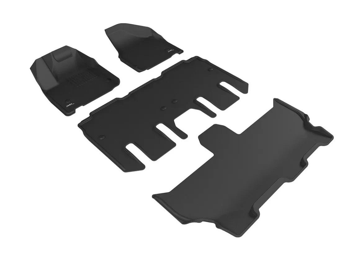 3D MAXpider All-Weather Floor Mats For Chrysler Pacifica Touring (L1CY00501509)
