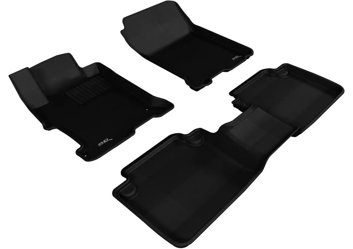 3D MAXpider Complete Set Custom Fit All-Weather Floor Mat, Black (L1HD04801509)