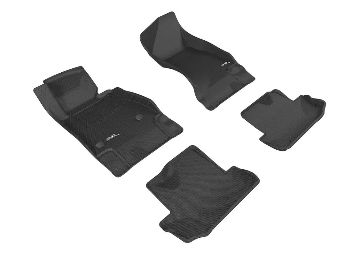 3D MAXpider Custom Fit Kagu Floor Mat (Black) (L1CH06901509)