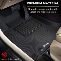 3D MAXpider Custom Fit Kagu Floor Mat (Black) (L1SB01301509)