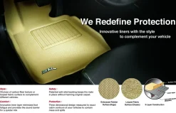 3D MAXpider First Row Custom Fit Kagu Floor Mat, Black (L1CH07911509)