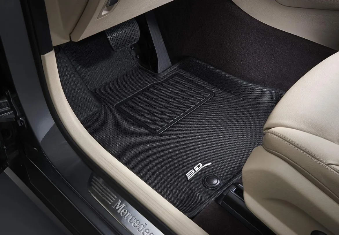 3D MAXpider Front Row Custom Fit Floor Mat, Black (L1MB06511509)