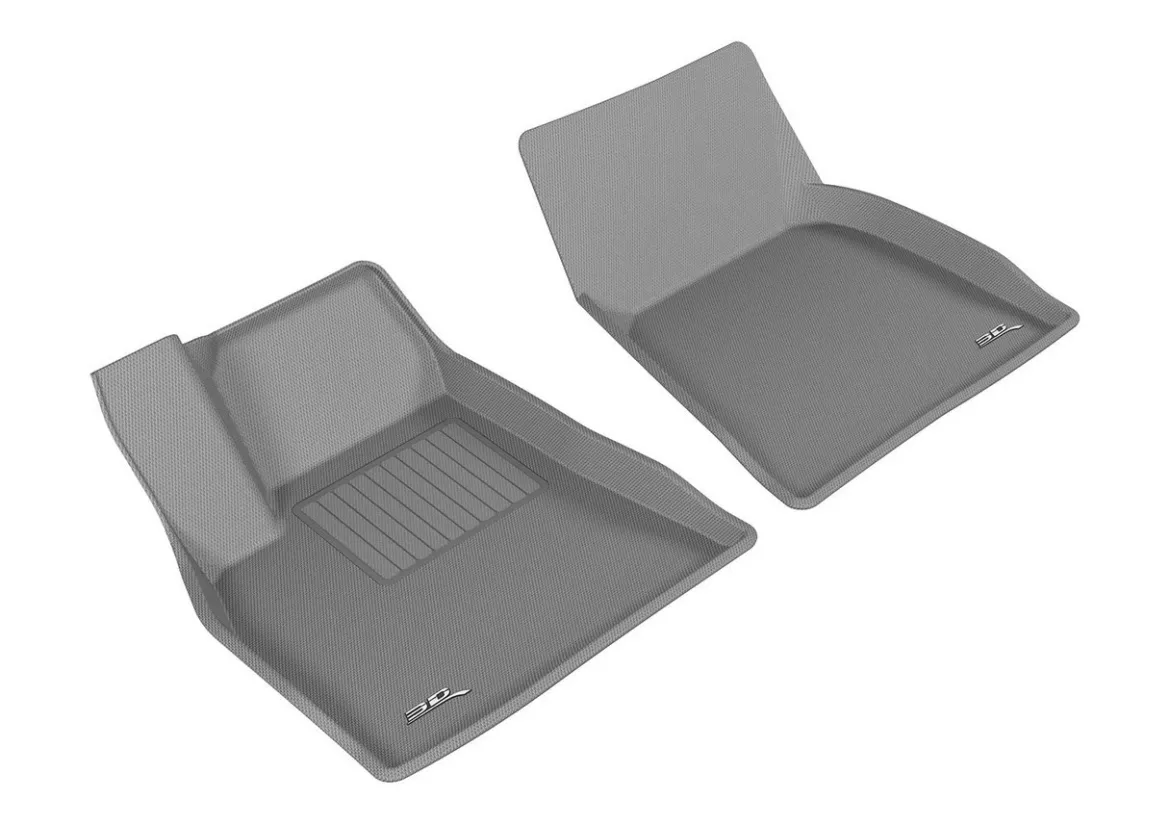 3D MAXpider Front Row Custom Fit All-Weather Floor Mat, Gray (L1TL00011501)