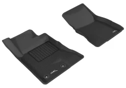 3D MAXpider Front Row Custom Fit Kagu Floor Mat, Black (L1FR08511509)