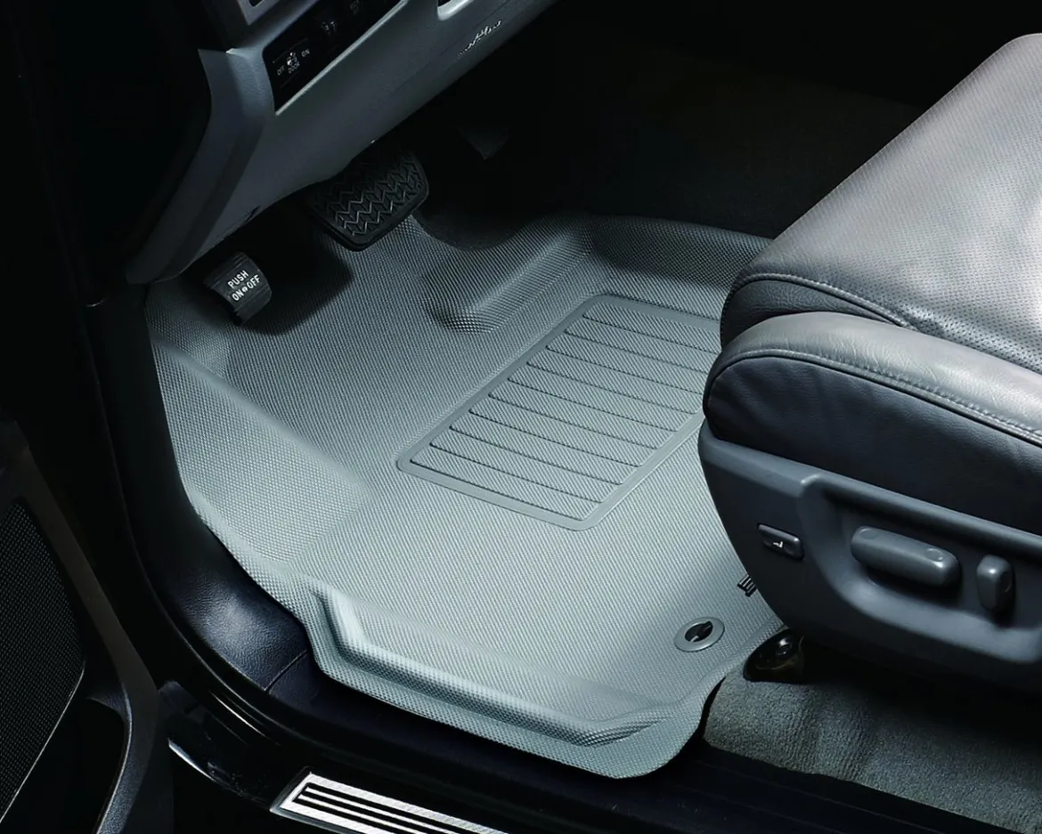 3D MAXpider Front Row Custom Fit All-Weather Floor Mat, Gray (L1HD04811501)