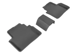 3D MAXpider Honda Civic 2016-2020 Kagu Floor Mat Black R2 (3 Pcs) (L1HD07421509)