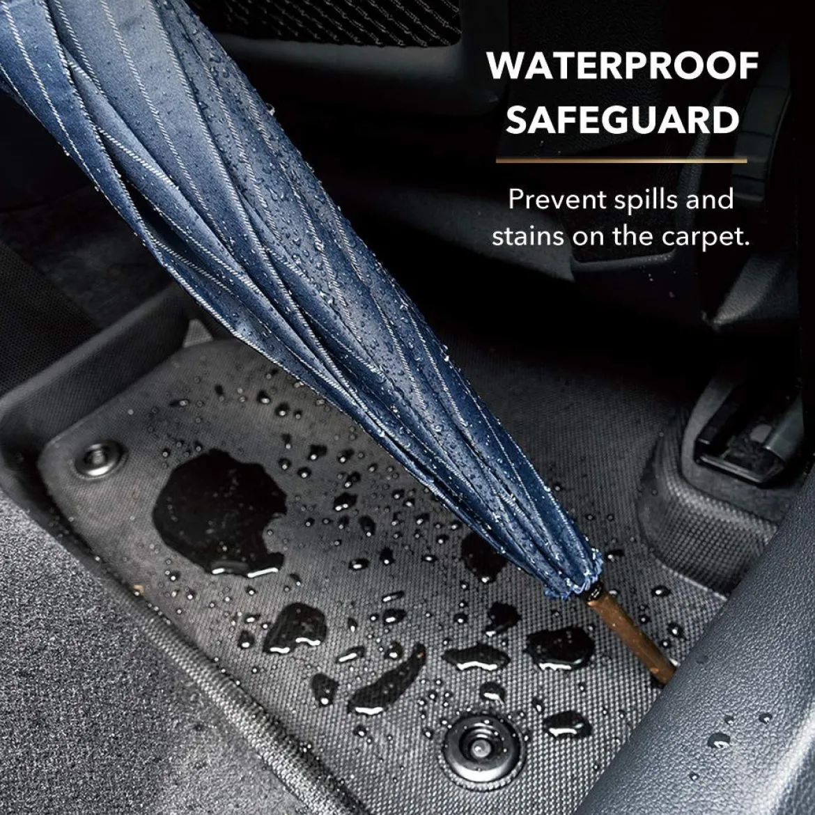 3D MAXpider Second Row All-Weather Floor Mats, Black (L1HD08431509)