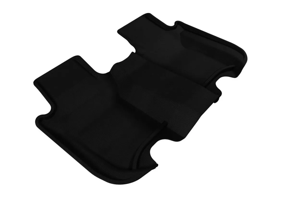 3D MAXpider Second Row Custom Fit All-Weather Floor Mat, Black (L1HD04221509)