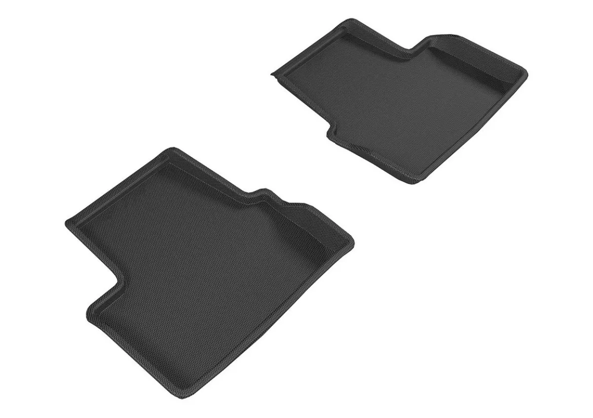 3D MAXpider Second Row Custom Fit All-Weather Floor Mat, Black (L1CH07921509)