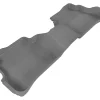 3D MAXpider Second Row Custom Fit All-Weather Floor Mat, Gray (L1MZ03821501)