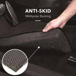 3D MAXpider Second Row Custom Fit Kagu Floor Mat, Black (L1CH08721509)