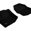 3D MAXpider 1St Row Custom Fit Kagu Floor Mat, Black (L1HD04211509)