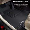 3D MAXpider 1St Row, 2Nd Row All-Weather Floor Mats, Black (L1HD09801509)
