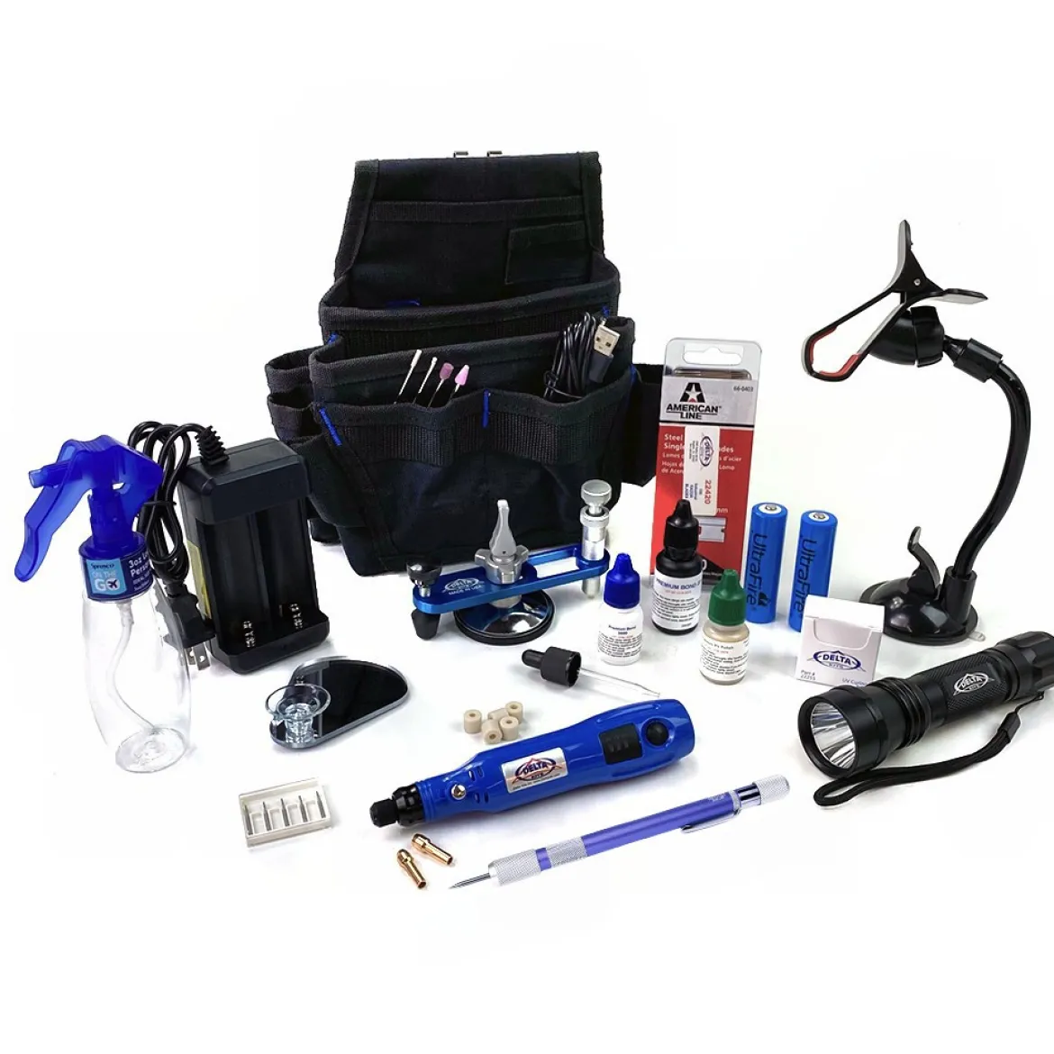 Delta Kits Mini Mobile Windshield Repair System (36800)