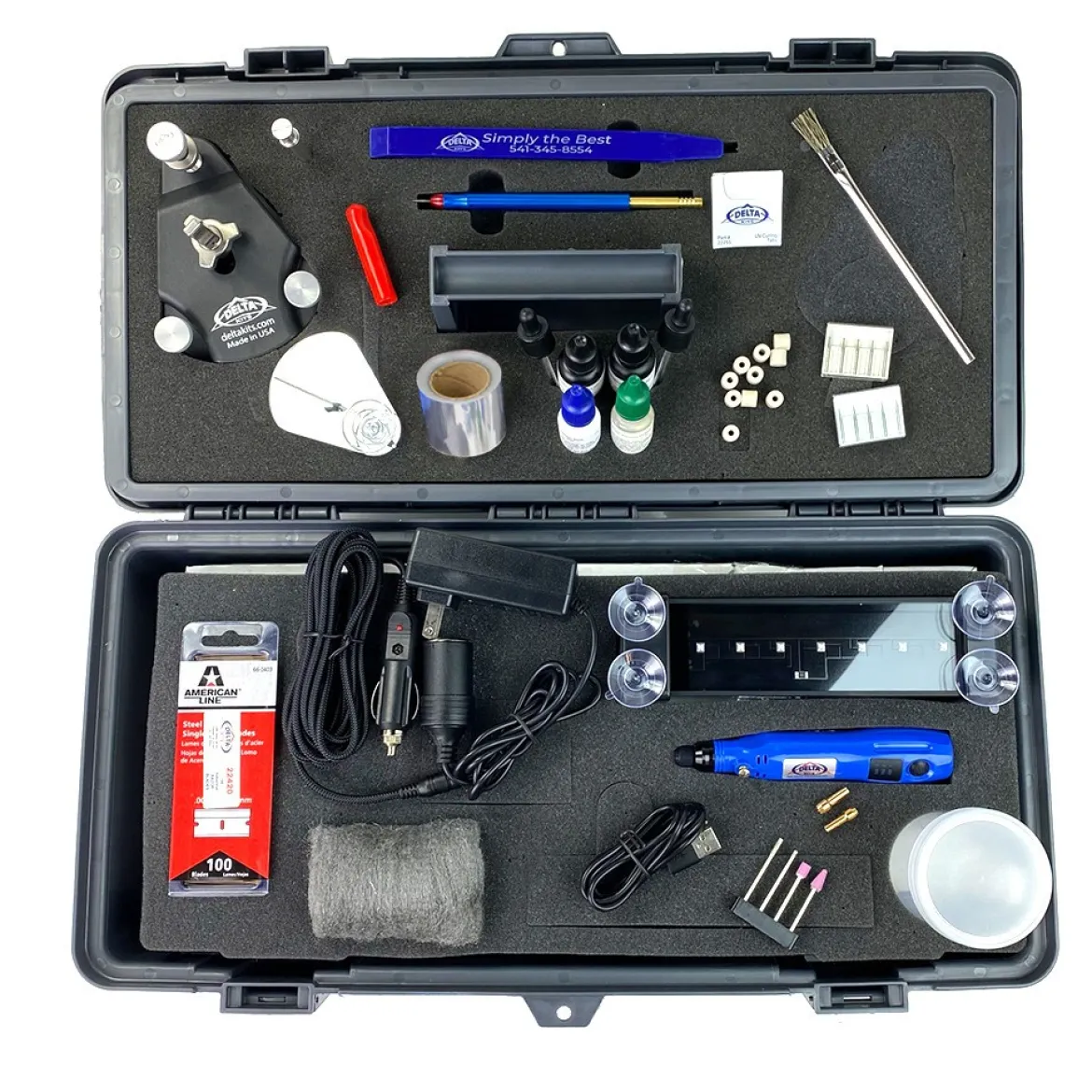Delta Kits Mobile Windshield Repair Kit (36001)