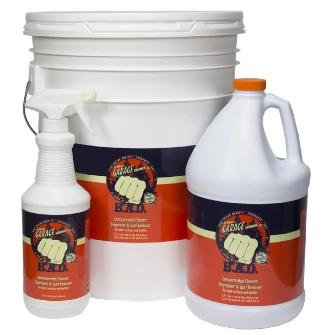 Detroit Garage Works Detroit B.A.D Multi-Purpose Cleaner-Degreaser - 1 Gallon (4000128)