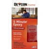 Devcon 20945 5 Minute Fast Drying Epoxy, Box of Two 4.25-Ounce Tubes