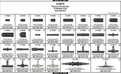 Disco Automotive 8675 Black Plug and Vacuum Connector Assortment