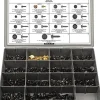 Disco Automotive 8681 Grey Replacement Hex Head Body Bolt Assortment