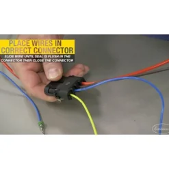 Eastwood 209 Piece Crimp-Right Weather-Tight Wiring Connector Tech Tray (23476)