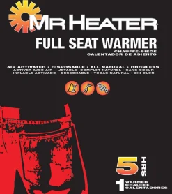 Enerco F235041 Winter Disposable Seat Warmers 1-Pack 5 Hours