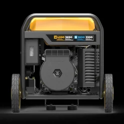 Firman Dual Fuel Inverter Portable Generator 4400/3500W Electric Start Open Frame CO Alert 50 ST CAN (WH03562OF)