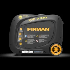 Firman Gas Inverter Portable Generator 3650/3300W Electric Start CO Alert 50 ST CAN (W03385)