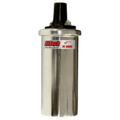 FiTech Chevy/GM Oil Filled Round CD Chrome Ignition Coil (99905)