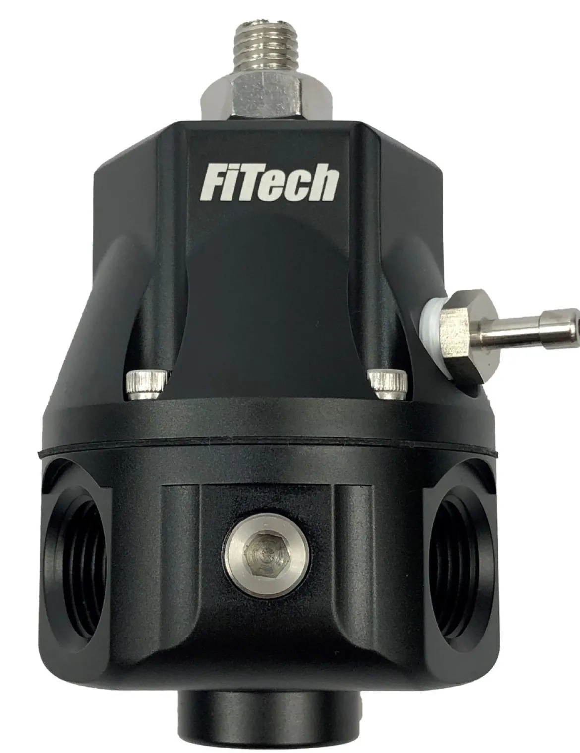 FiTech Dual Output Fuel Pressure Regulator w/Gauge & Fittings (54002)