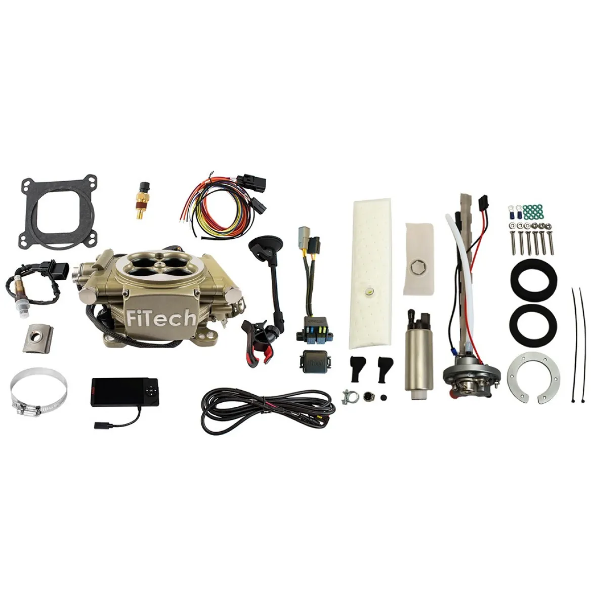 FiTech Easy Street 600 HP Classic Gold EFI w/ 340 LPH Pump (36605)