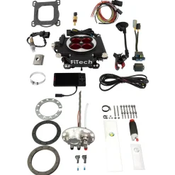 FiTech EFI 4 600 HP Power Adder Matte Black w/In-Tank Module (36304)