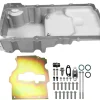 FiTech Medium Profile Satin 6.25 Qt Engine Oil Pan (130002)