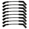 FiTech 8mm Premade LS Engine Car/Truck Spark Plug Wire Kit (90010)