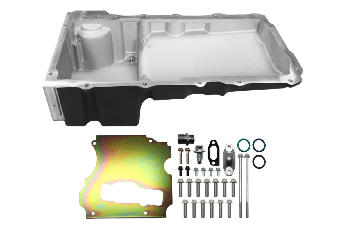 FiTech Standard Profile Black 6.10 Qts Engine Oil Pan (130201)