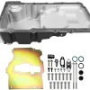 FiTech Ultra Low Profile Black 6.10 Qts Engine Oil Pan (130203)