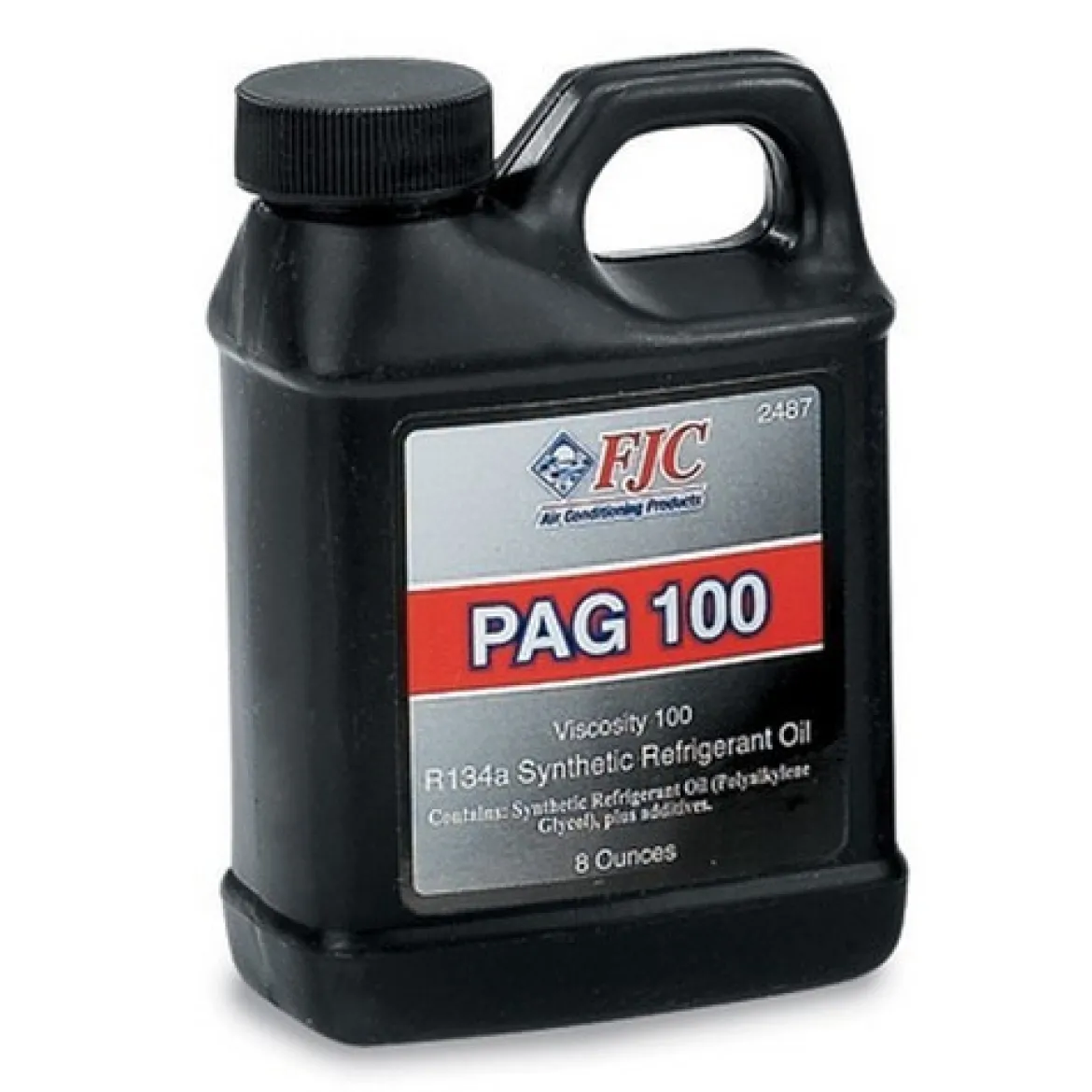 FJC PAG Oil 100 High Viscosity Lubricant for R134a Systems, 8 oz (2487)