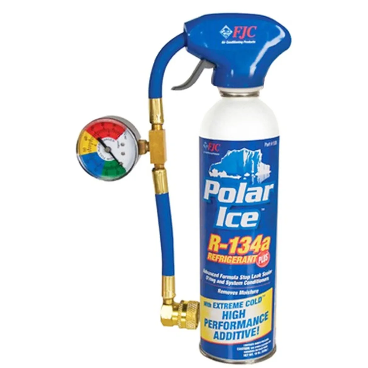 FJC Polar Ice R134a Refrigerant with Cooling Booster, 19 oz (525)
