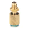 FJC R134a Anti-Blowback Adapter, 1/2 ACME Male x Female (6038)