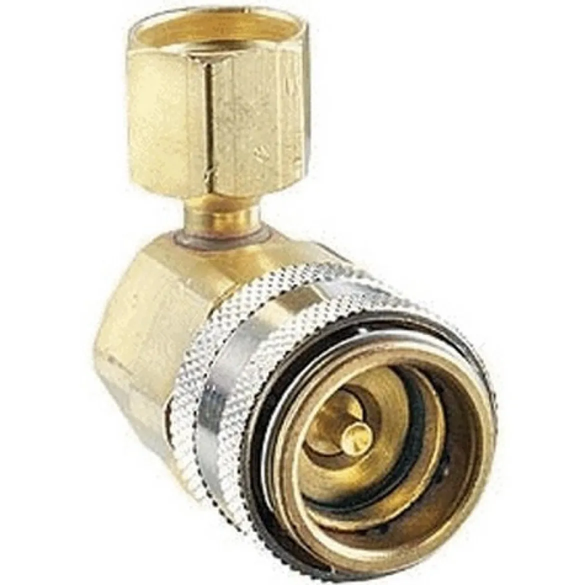 FJC R134a 90-Degree Quick Coupler High Side, 14mm x 1.5 (6005)
