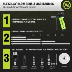 Flexzilla Blow Gun Extension Tube 12 in. (AG1012FZ)